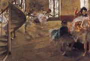 unknow artist Ballet rehearsal oil painting reproduction